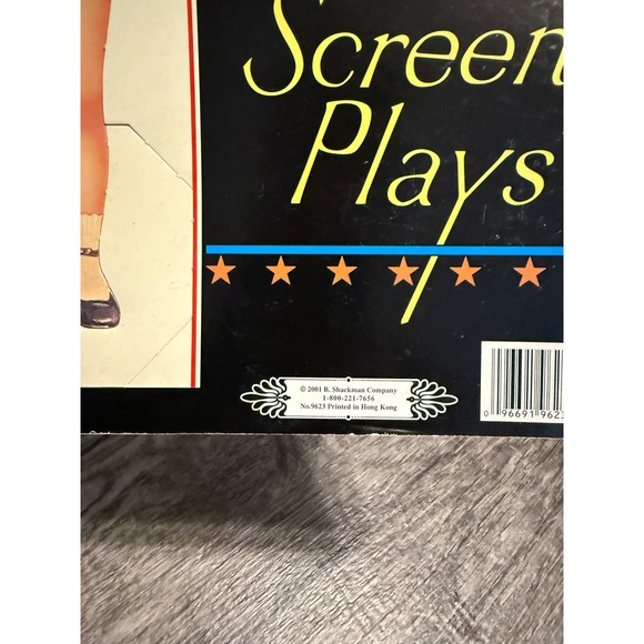 Shirley Temple Dolls and Dresses As Worn In Her Screen Plays Vintage Paper Doll - Picture 9 of 9